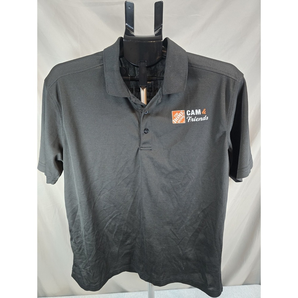 Home Depot Employee Uniform Polo Shirt, Cam & Friends, Mens Medium M